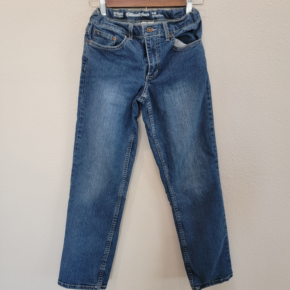 Urban Pipeline Kids Blue Jeans Size 14 Adjustable Waistband